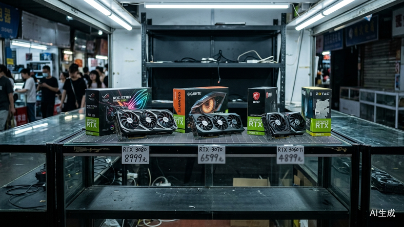 实探华强北显卡涨价潮,有显卡一周暴涨4000元,商户:贵到我都不敢进货